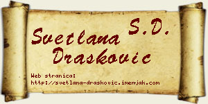 Svetlana Drašković vizit kartica